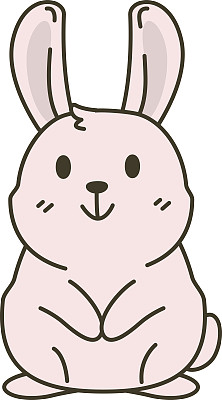 十二生肖兔子卡通