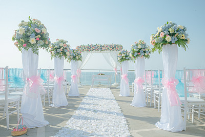 海边海滩婚礼