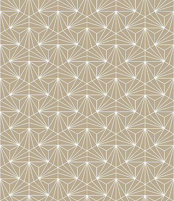 蓝色几何抽象花纹图案