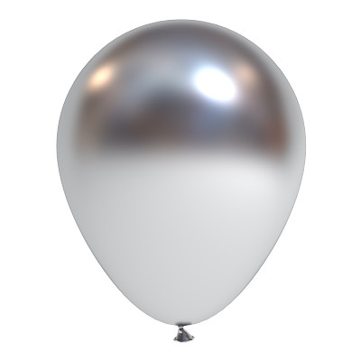 银色的气球