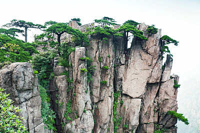 远山群山黄山绿水青山