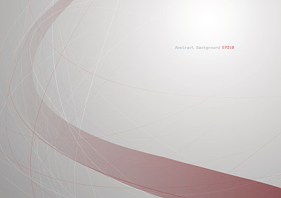 大红色渐变光线背景