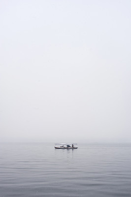 西湖水雾