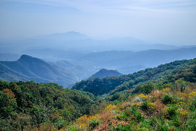 秋天的太行山