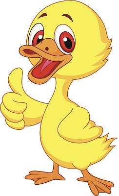 卡通鸭子形象