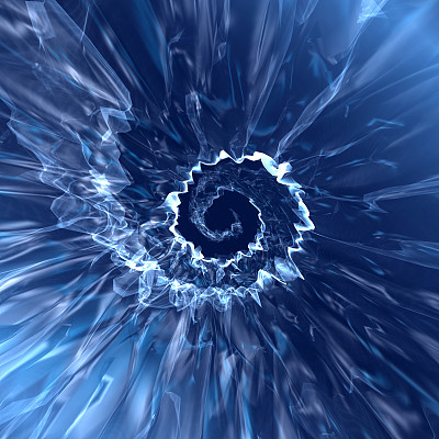 蓝色活动主视觉背景