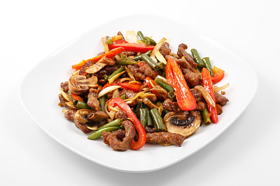四季豆炒肉