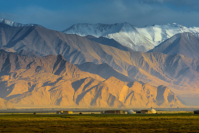 冬季新疆风景