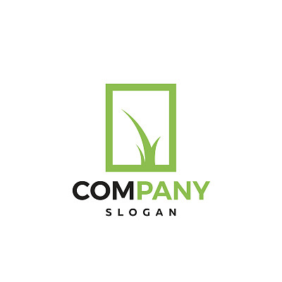 树叶绿叶logo企业标志设计