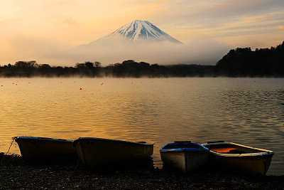 日本富士山图片