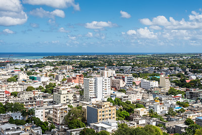 毛里求斯城市街景