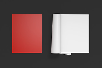 红色封面设计模板