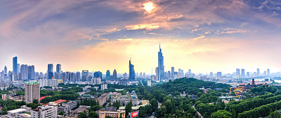 南京建筑背景