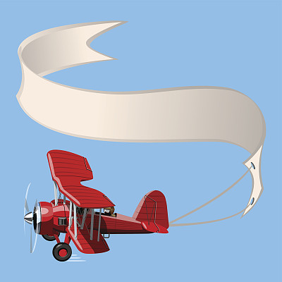 卡通飞机