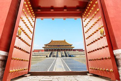 高清中式大门