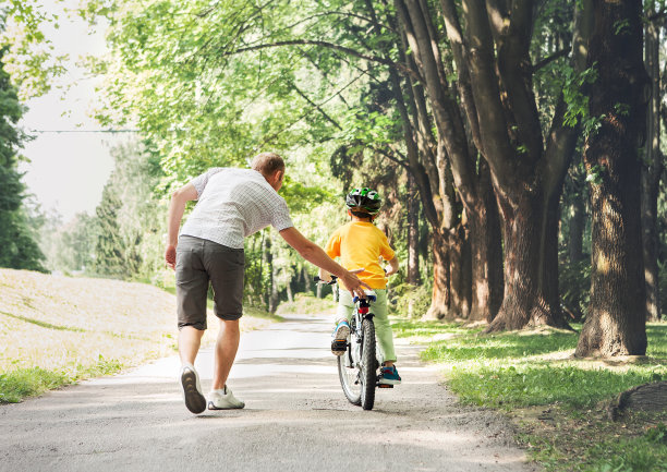 biking