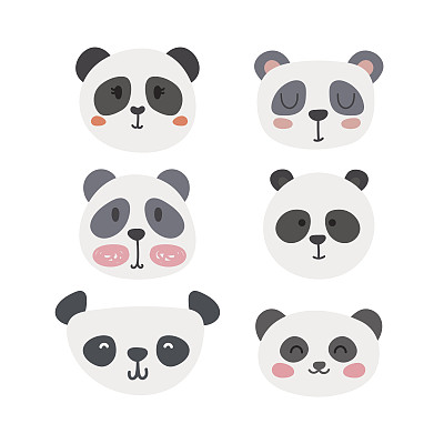 熊猫宝宝插画