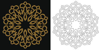 patterned