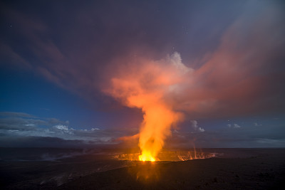 火山喷口