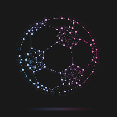 炫彩动感线条装饰画