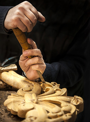 carved