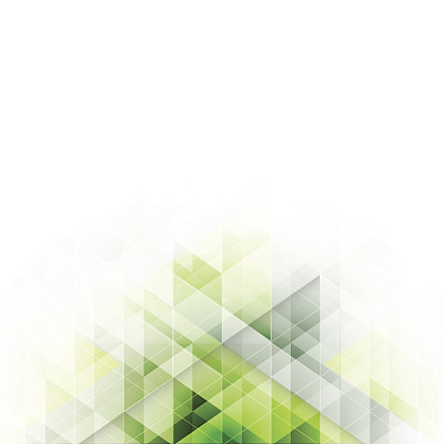 绿色拼接几何背景