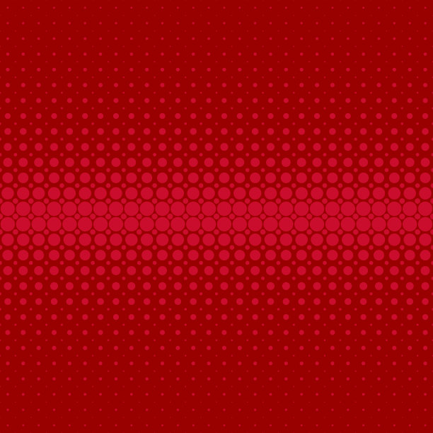 红底无缝图案