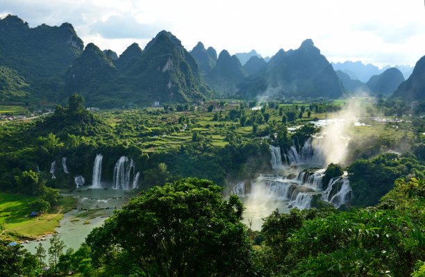 waterfalls
