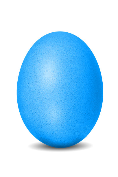 蓝色彩蛋