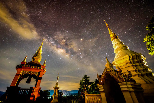 银河宇宙星空高清大图