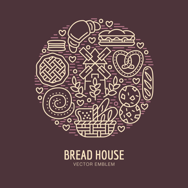 烤面包logo