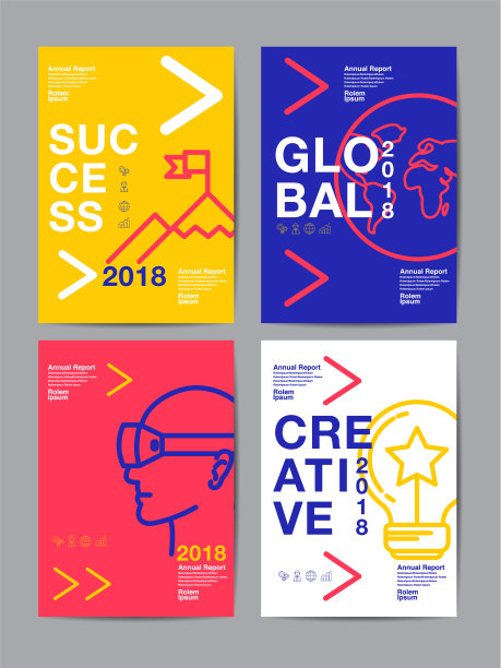 未来,模板,矢量,商务,抽象,计划书,2018,平坦的,信息图表,背景