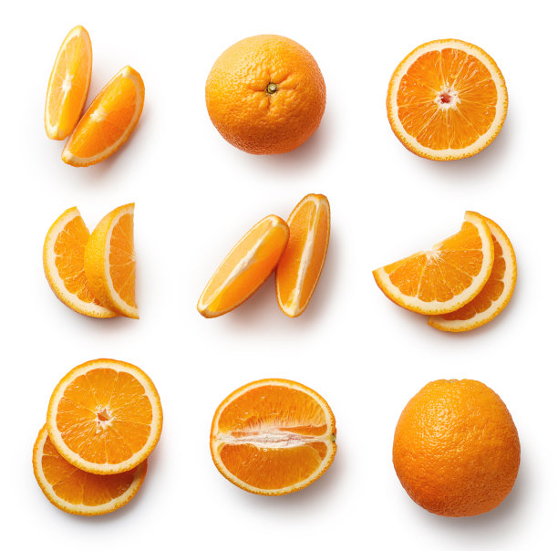 橙子特写