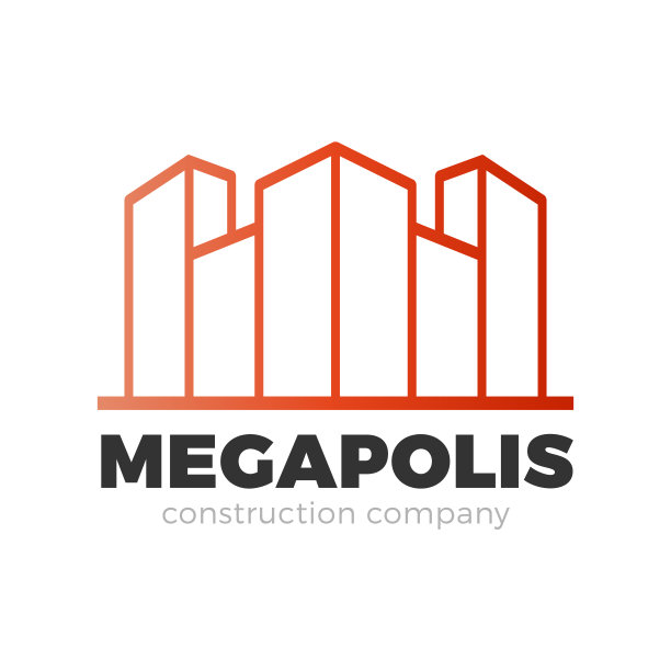 建筑工程logo大楼地产