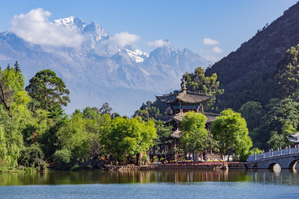 云南丽江香格里拉风景