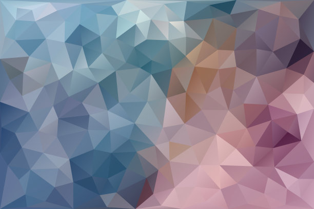 绿色拼接几何背景