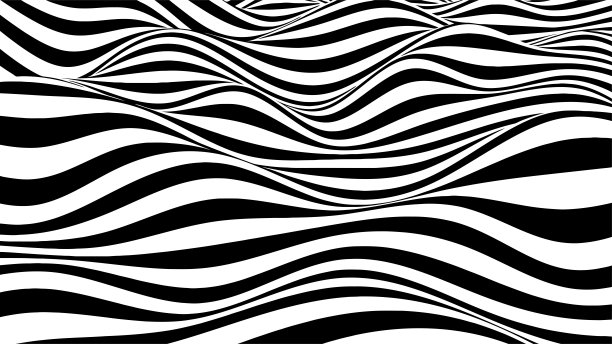 striped