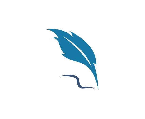 羽毛笔logo