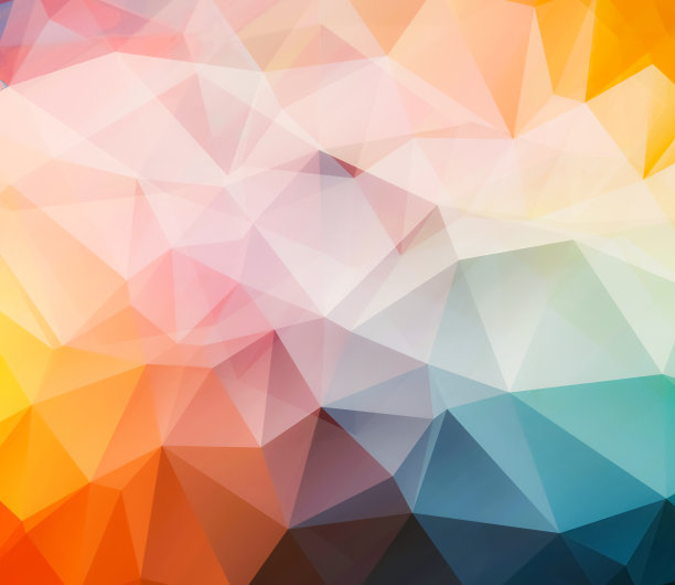 多彩马赛克风格艺术图案