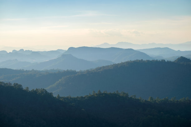 灵感,水平画幅,山