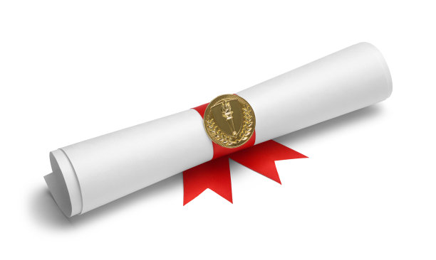 红色结业证书毕业证书