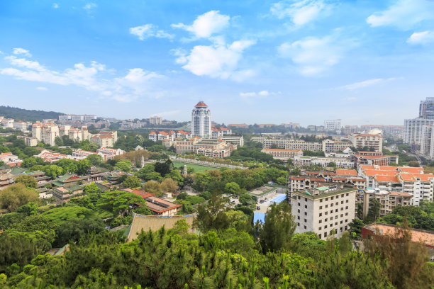 厦门海洋地标建筑都市风景