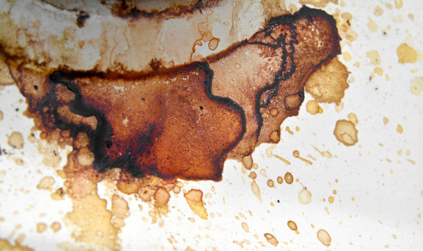 stained