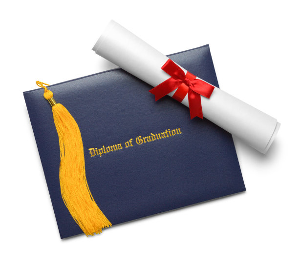 红色结业证书毕业证书