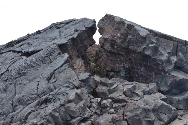 抽象火山岩浆