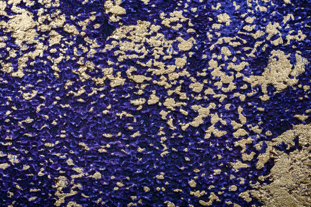 紫色抽象装饰壁画