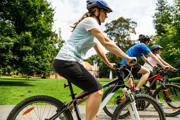 biking