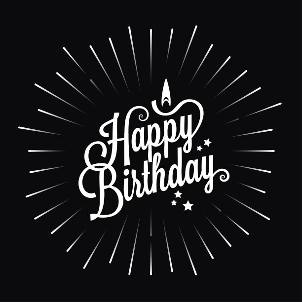 周年庆典文字海报