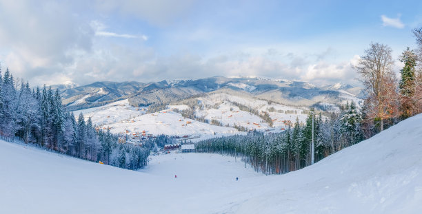 冬季滑雪场