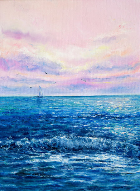 海景油画